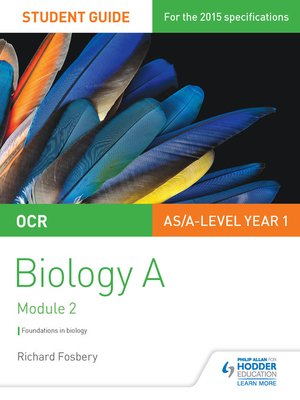 cover image of OCR Biology A Student Guide 1